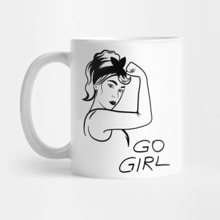 GO GIRL Mug